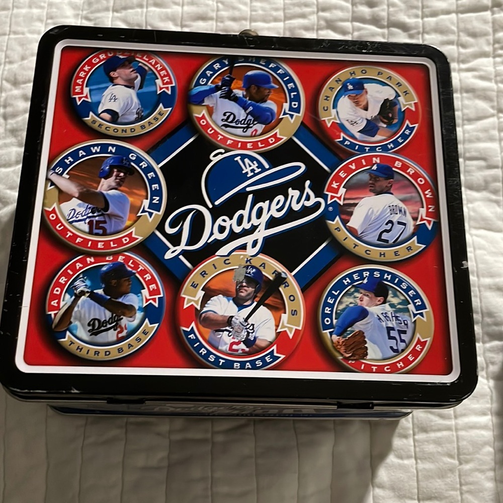 Los Angeles Dodgers Lunch Box (Tin Box)